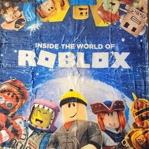 Rare Roblox Themed Throw Blanket